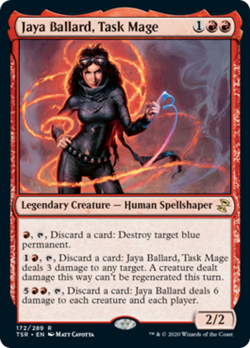 Jaya Ballard, Task Mage FOIL Time Spiral Remastered NM Red Rare CARD ABUGames - Image 1