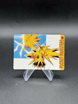 Charmander Picnic Holo Pokemon Vintage Pocket Monster Vending Prism Sticker 13 - Image 2