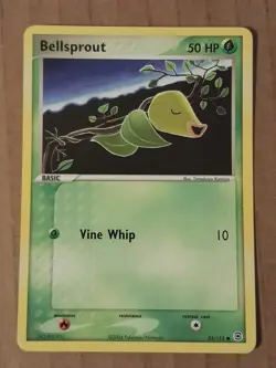 Pokemon Bellsprout 53/112 Fire Red Leaf Green NM See Pictures - Image 1