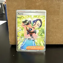 Pokemon TCG Perrin SIR Twilight Masquerade 220/167 Near Mint Ships Fast - Image 1