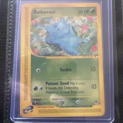 Pokemon TCG Cards Bulbasaur 94/165 Expedition NM - Image 1