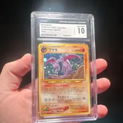 Pokemon Aerodactyl 142 Awakening Legends Holo Rare Japanese CGC 10 - Image 2