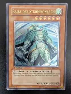 Raiza der Sturmmonarch FOTB-DE026 1. Auflage Ultimate Rare DE EX YUGIOH - Image 1