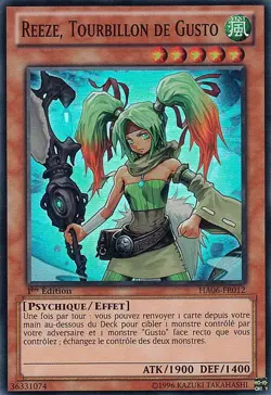 Yu-Gi-Oh! - Reeze, Tourbillon de Gusto - MINT/NMINT - FR - 1st - Image 1