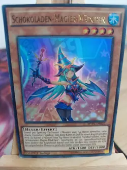 SCHOKOLADEN-MAGIER-MADCHEN MVP1-DE052 Ultra Rare Deutsch EX YUGIOH - Image 1
