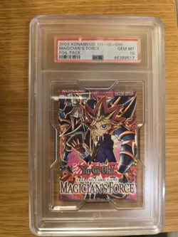 Yu-Gi-Oh! Magician’s Force PSA 10 GEM MINT – English – 2003 Konami - Image 1