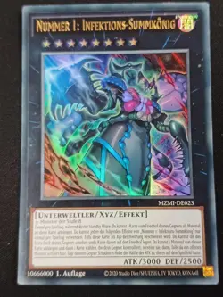 Nummer 1: Infektions-Summkonig MZMI-DE023 Ultra Rare Deutsch NM YUGIOH - Image 1