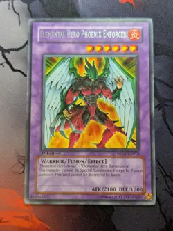 Elemental Hero Phoenix Enforcer DP05-EN012 - Aster Phoenix - 1st Edition VLP/LP - Image 1