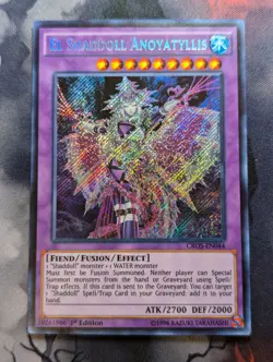Yugioh! El Shaddoll Anoyatyllis - CROS-EN044 - Secret Rare - 1st Ed - NM - Image 1