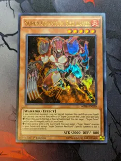 Super Quantum Red Layer - WIRA-EN030 - Ultra Rare 1st Edition Yugioh - VLP - Image 1