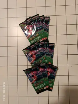 13x One Piece TCG OP-12 JAPANESE booster packs - Image 1