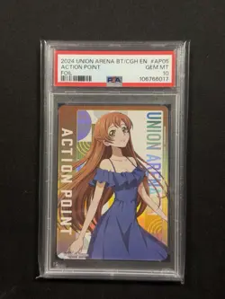 Action Point (Foil) – 2024 Union Arena BT/CGH EN (PSA 10 Gem Mint) - Image 1