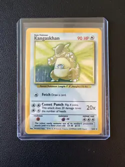 Kangaskhan Pokemon Card TCG 05/64 Jungle Set Unlimited Holo - Image 1