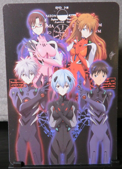 Rei Ayanami Neon Genesis Waifu Art Card Shiny Holo NM CCG Collectible Anime - Image 3