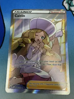 Caitlin 189/198 Chilling Reign Full Art 2021 Pokemon Card - Image 1