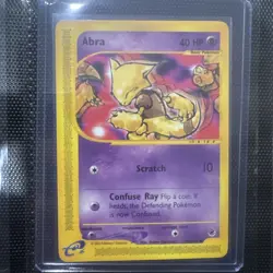 POKEMON CARD TCG E-SERIES 2002 EXPEDITION ABRA 93/165 NM - Image 1