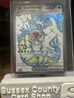 Gyarados ex 225/198 Scarlet & Violet Base Ultra Rare Holo Pokemon TCG Card NM - Image 1