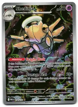 Shedinja 144/132 - Mega Evolution Illustration Rare Pokemon TCG - NM Card - Image 1