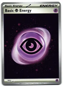 Psychic Energy 005 - Scarlet & Violet Pokemon TCG Cosmos Holo - LP Card - Image 1
