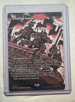 Doubling Season (Borderless) Teenage Mutant Ninja Turtles Eternal-Legal Regular - Image 1