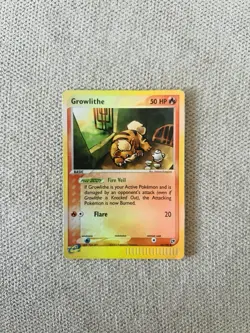Growlithe 65/100 Reverse Holo Ex Sandstorm Pokemon - Image 1