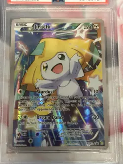 2017 Pokemon Xy Black Star Promo Fa/Jirachi #XY67a PSA 9 - Image 2