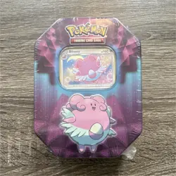 Pokemon TCG Strong Bond Tin Sealed Box Booster Blissey Gardevoir English 2019 - Image 1