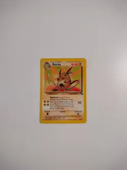 Pokemon WOTC Raichu 29/62 Non Holo Fossil RARE NM - Image 1