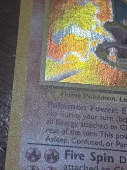 Pokemon TCG Charizard 004/130 Base Set 2 Holo Rare LP - Image 3