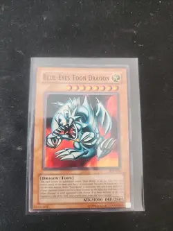 YUGIOH Blue-Eyes Toon Dragon – SDP-020 – Unlimited COMMON 2003 Lightly Played LP - Image 1