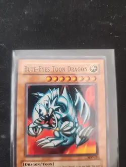 YUGIOH Blue-Eyes Toon Dragon – SDP-020 – Unlimited COMMON 2003 Lightly Played LP - Image 2