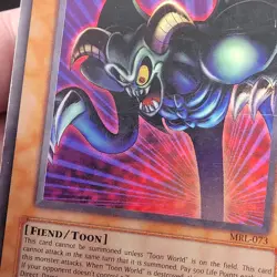 Yugioh! Toon Summoned Skull MRL-073 | Ultra Rare Moderate DMG Need Gone Asap! - Image 2