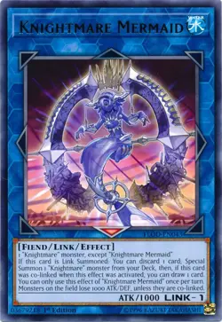 Yugioh - Knightmare Mermaid (Rare) (Unlimited) - FLOD-EN043 P - Image 1