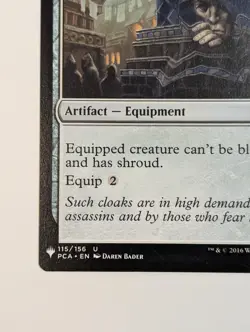 MTG Card - 1x Whispersilk Cloak - The List - Planechase - NM Magic The Gathering - Image 5