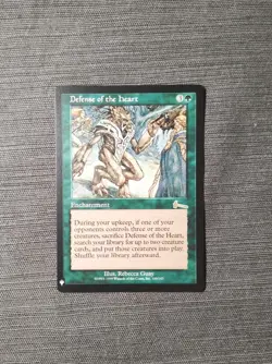 1x Defense of the Heart MTG Mystery Booster 100/143 NM Enchantment - Image 1