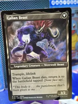 Vincent Valentine // Galian Beast - Non-Foil - Final Fantasy - 125 | MTG Card - Image 2