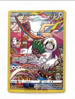 Oranguru TG12/TG30 Trainer Gallery Brilliant Stars Pokemon Cards NM - Image 1