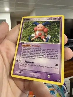 Ditto (Mr. Mime) 12/17 - Pokemon TCG Pop Series 3 Non-Holo Card LP With Crease - Image 5