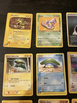 Pokemon TCG Nintendo Wizards Sandshrew, Bellsprout, Machop 40 Card Lot Vintage - Image 5
