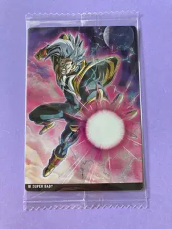 Super baby 4-24 Dragon Ball Itajaga Wafer Card BANDAI Japan Very Rare - Image 2