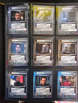 Star Trek CCG 1E Blaze of Glory Rare + Foil 63-Card Lot (missing only 5 cards) - Image 3