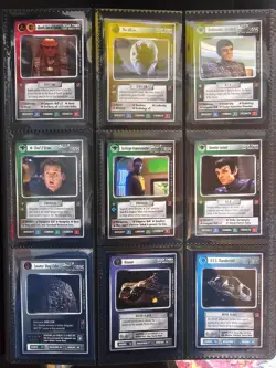 Star Trek CCG 1E Blaze of Glory Rare + Foil 63-Card Lot (missing only 5 cards) - Image 5