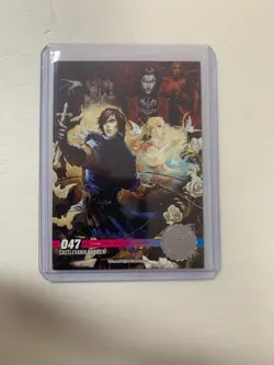 Castlevania Requiem Limited Run Games Silver Trading Card #047 No Creases Mint - Image 1