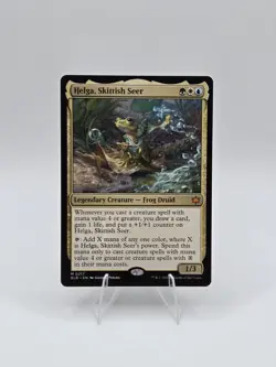 Helga, Skittish Seer Bloomburrow Regular Near Mint - Image 1