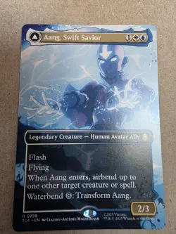 Aang, Swift Savior - #298 (Borderless) Avatar: The Last Airbender Regular - Mtg - Image 1