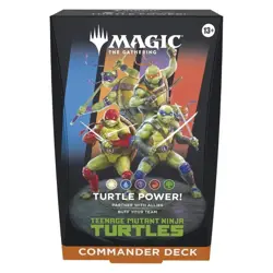 Teenage Mutant Ninja Turtles Magic The Gathering Cards Commander Deck- PRE SALE - Image 1