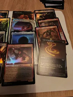 16 X Magic The Gathering Lord of the Rings Foil Common/ Uncommon Job Lot Exc con - Image 3