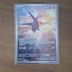 Pokemon Latios 203/191 Surging Sparks Holo Illustration Rare HP120 Jet Headbutt - Image 1