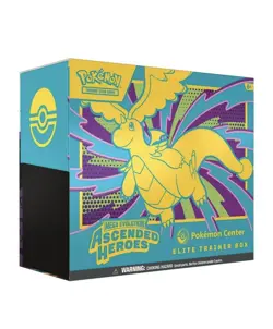 Pokemon TCG: Mega Evolution-Ascended Heroes POKEMON CENTER ETB pre jan - Image 1