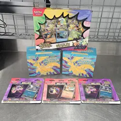 Pokemon Ascended Heroes Lot ETB X2 Deluxe Pin Collection X1 , 3-pack Blister x3 - Image 1